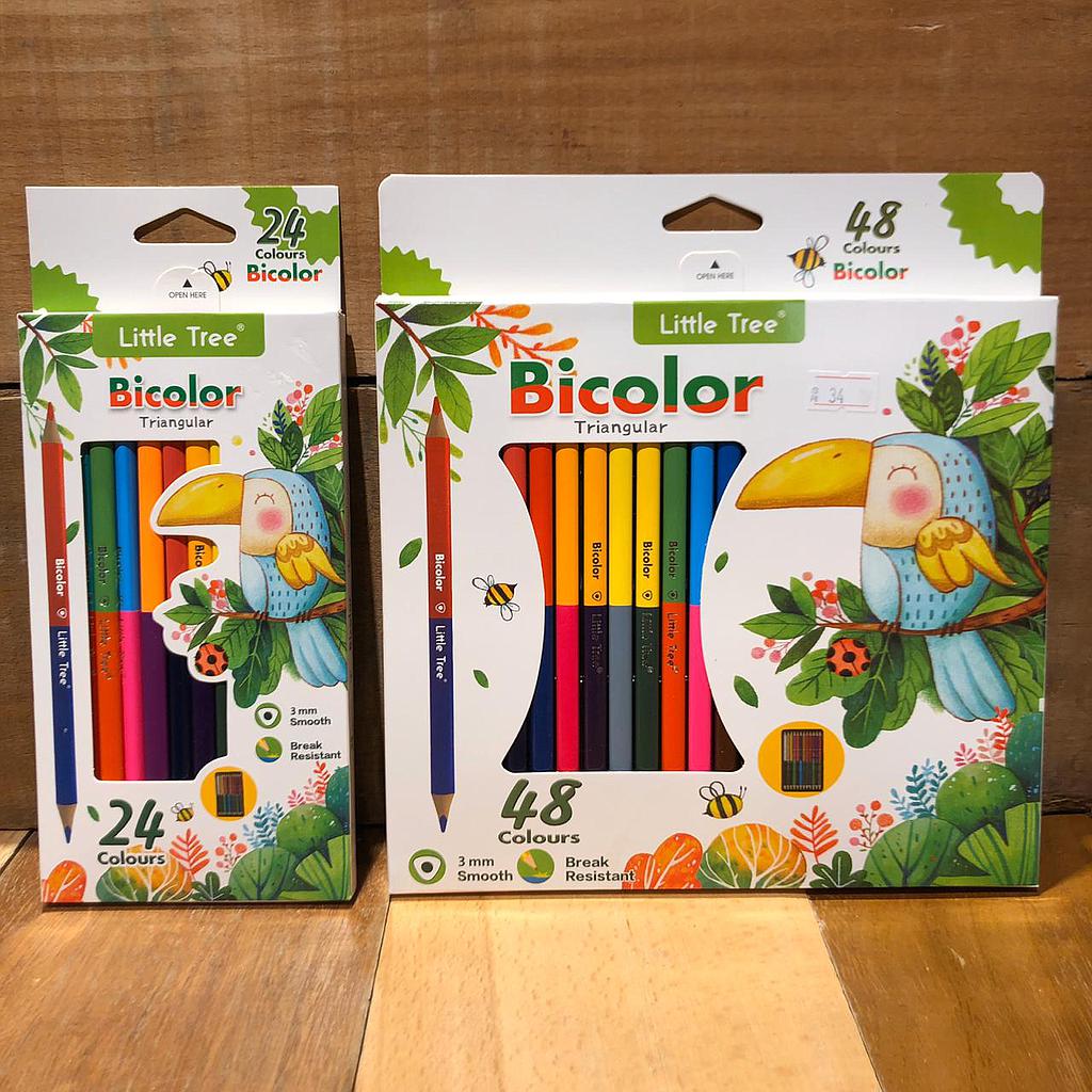 Bicolor Pencils Colors