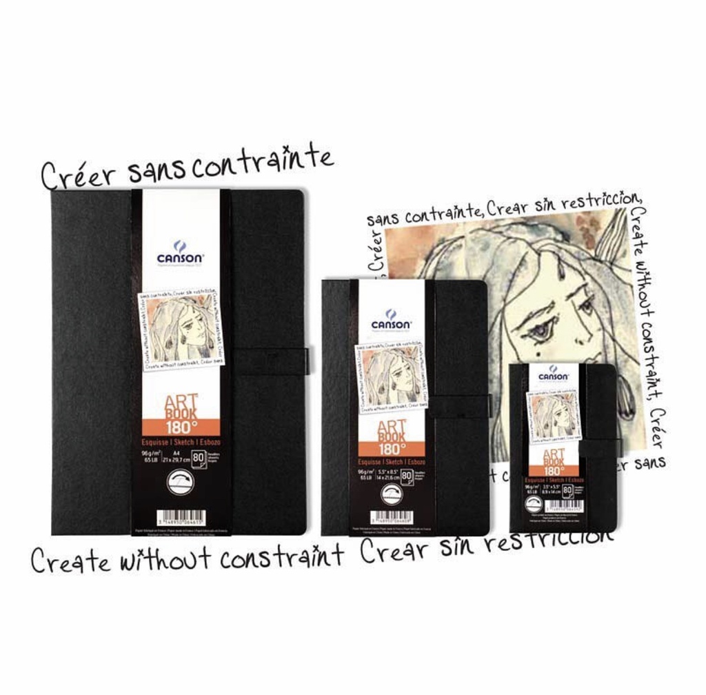 Canson Art Book 180 Sketch 80 Sheets