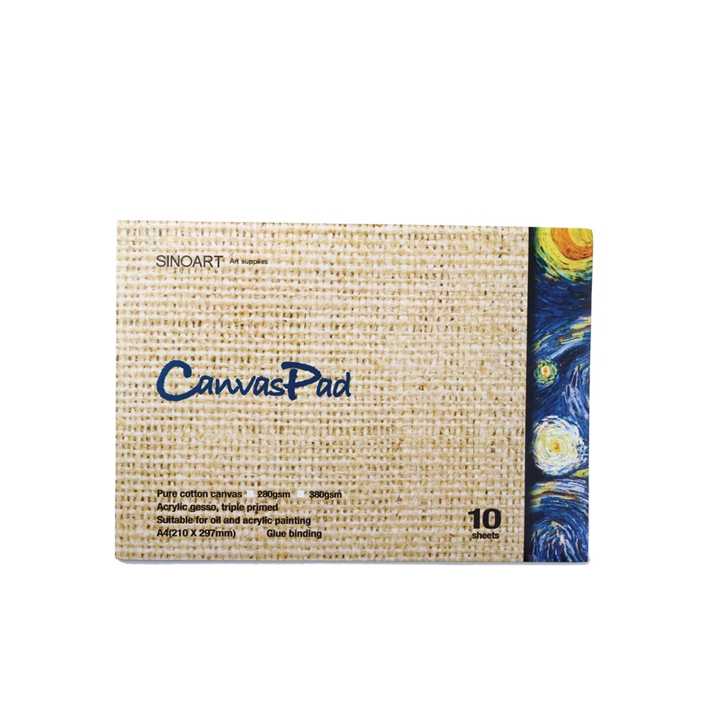 SINOART Canvas Notebook, 10 Pages, 280g