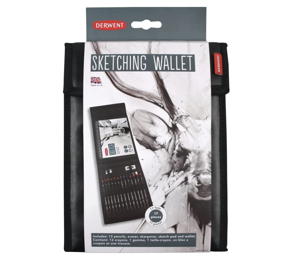 DERWENT (17pcs) حقيبة أدوات سكيتش