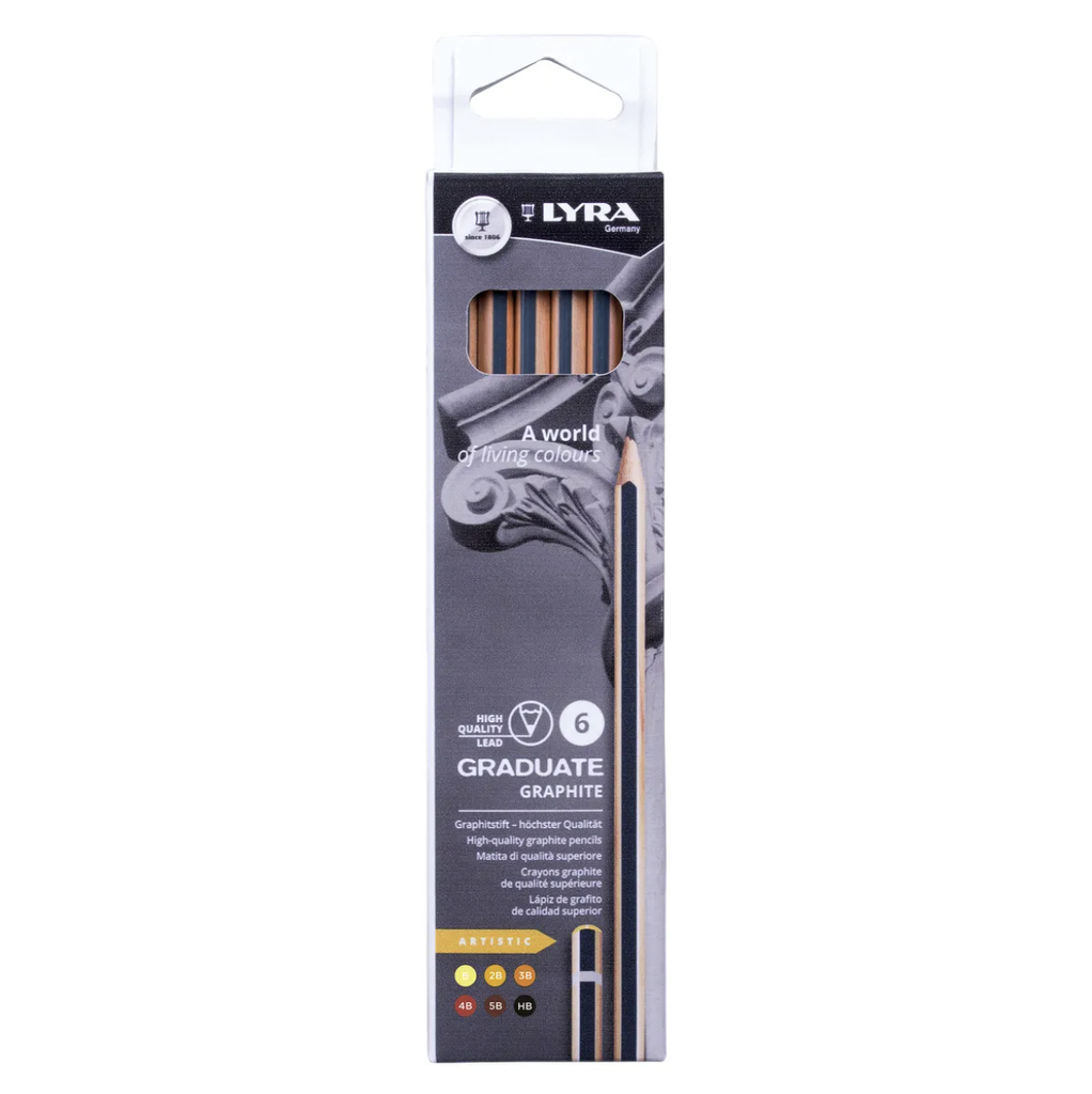 Lyra Graduate Graphite Artistic 6 Pcs