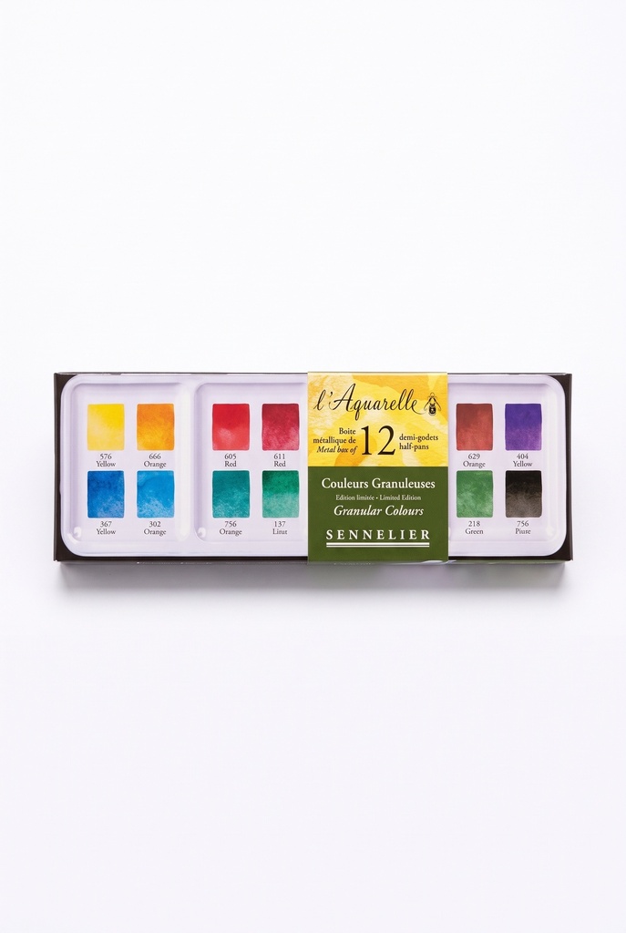 Sennelier Watercolor Honey Based 12pcs