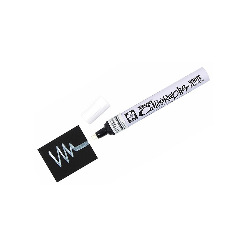 [084511390928] Sakura Calligraphy Pen 0.5mm (أبيض)