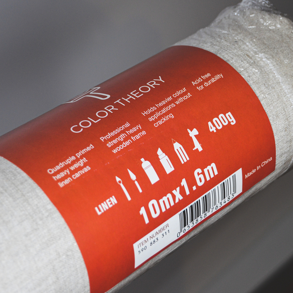 Color Theory Canvas Roll