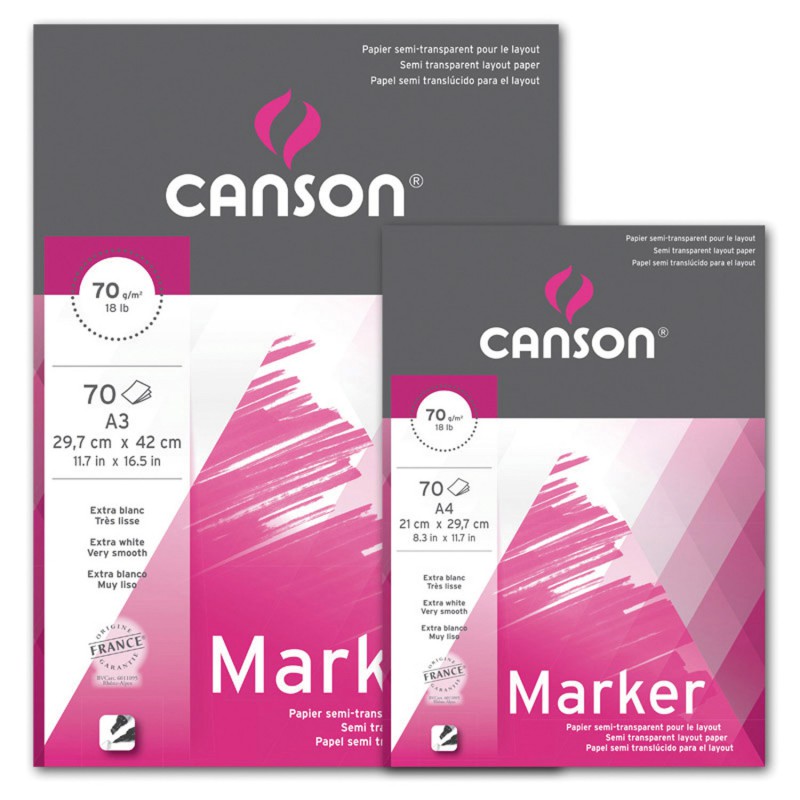 canson marker 70gm 70 sheet