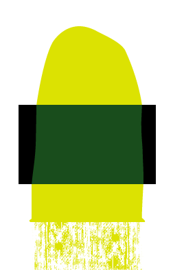 Golden Fluorescent Acrylic Color