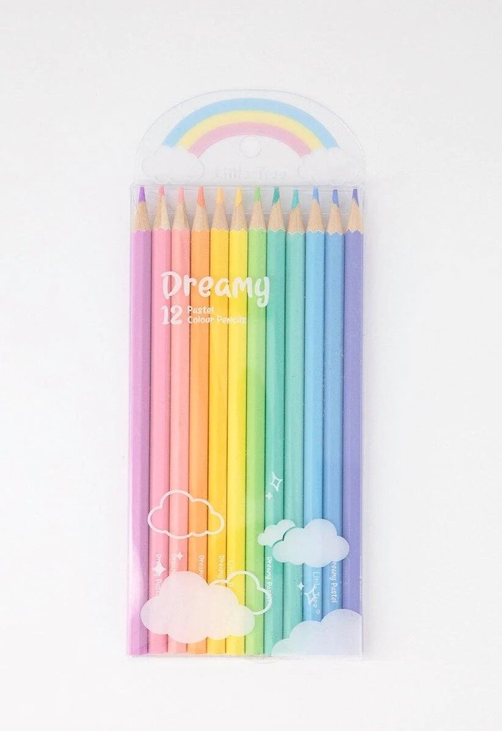 [6928184602138] Little Tree Dreamy Pastel Colors 12psc