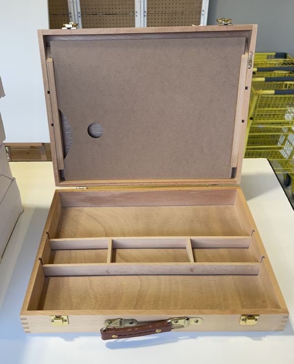 Canvas stand box 42*28*12.5(32.5)cm