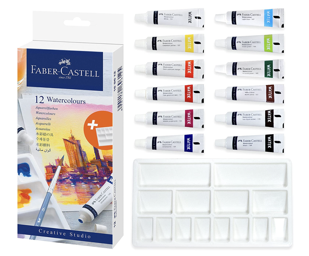 Faber-Castell Watercolors 12 Colors