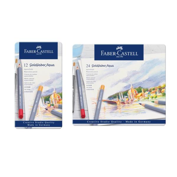 Faber Castell Goldfaber Aqua Color Pencil 12pcs
