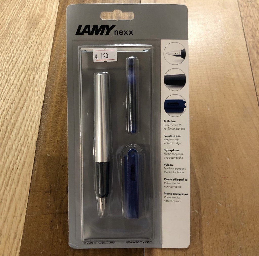 Lamy Nexx Blue Fountain Pen
