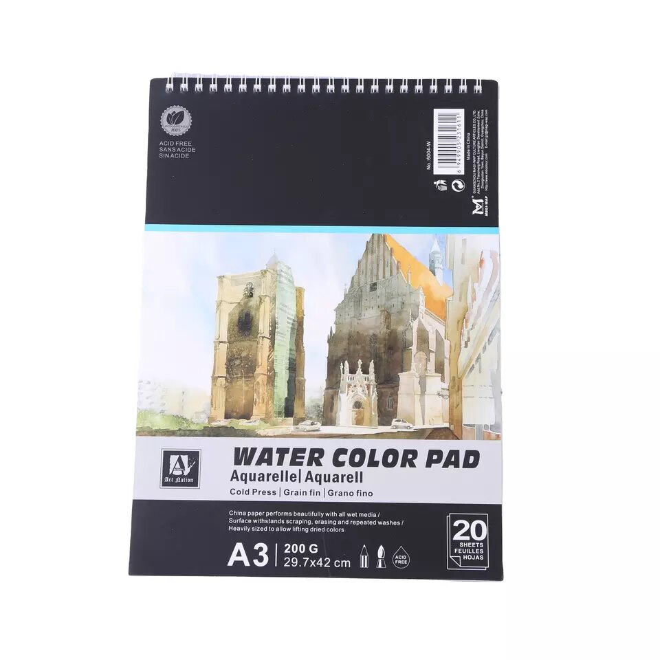 Mbgi Wap Watercolor Pad 200g 20 Sheet A3