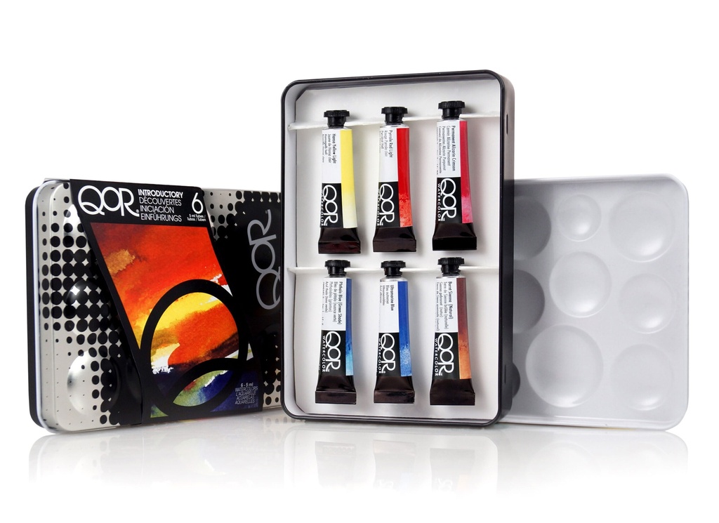 Qor Introductory Watercolor Set 6 Colors