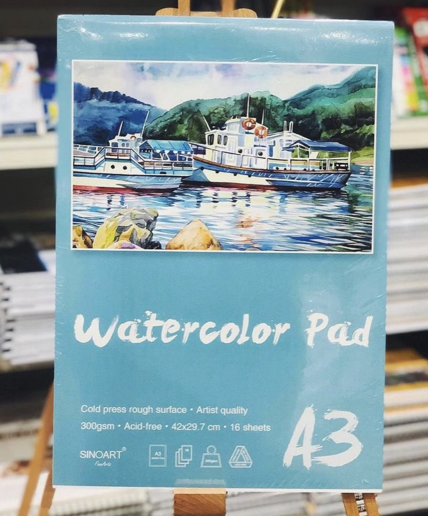 Sinoart Watercolor A3 16 Sheet 300g