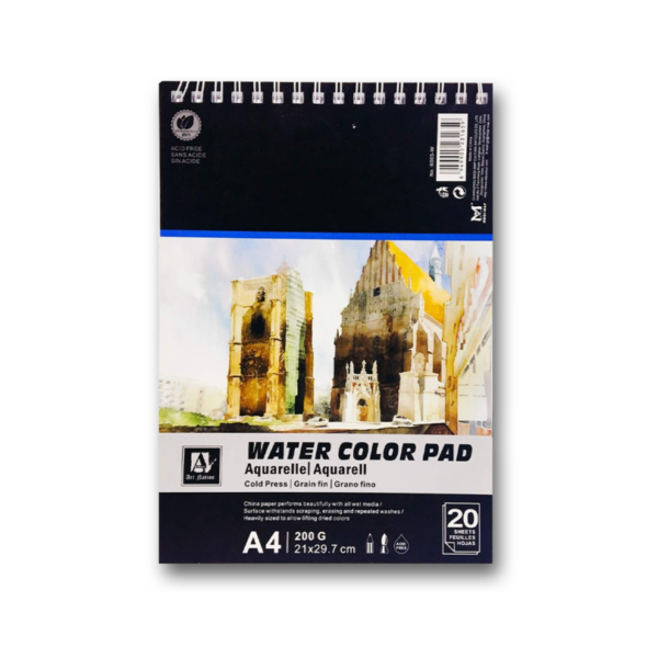 [6949905231659] Mbgi Wap Watercolor Pad 200g 20 Sheets A4
