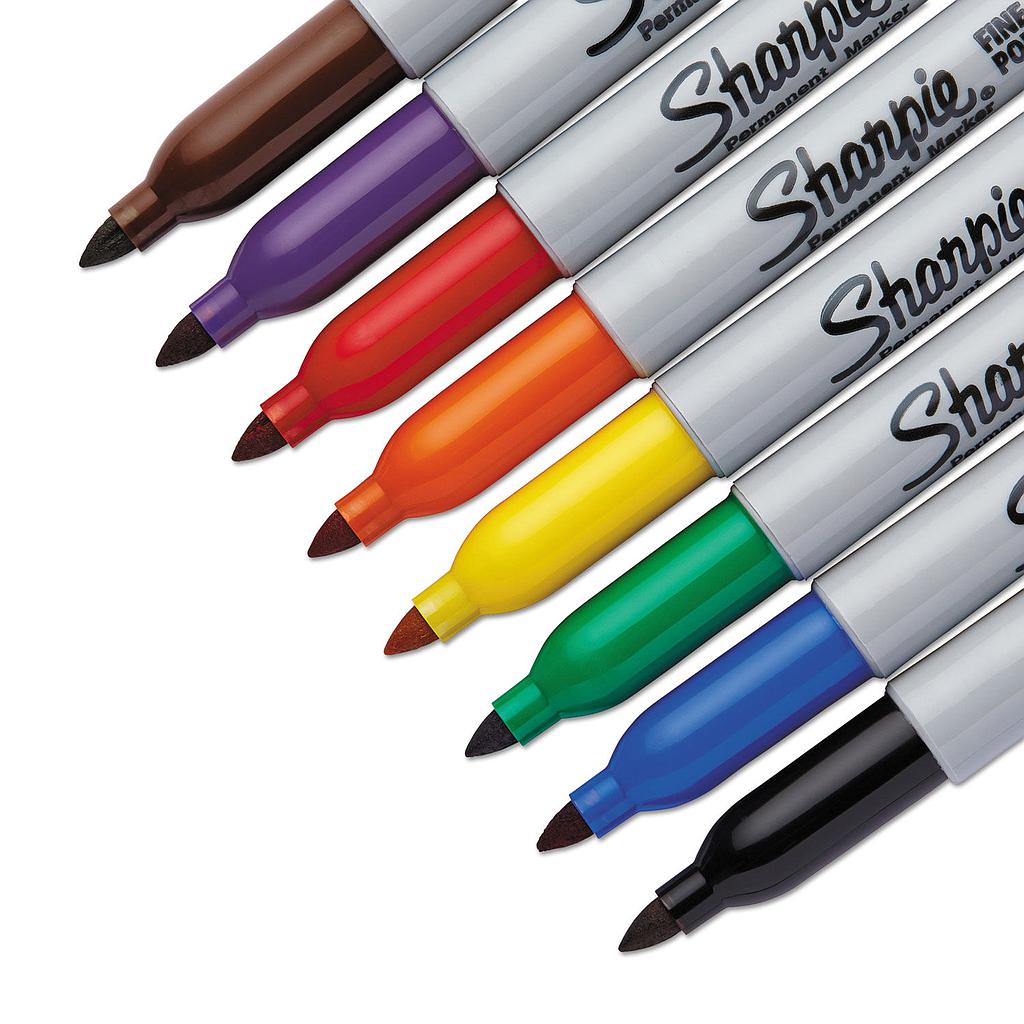 Sharpie Fine Point Pens 8 Colors