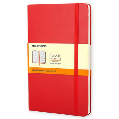 moleskine ruled notebook 192 pages 9 * 14 cm