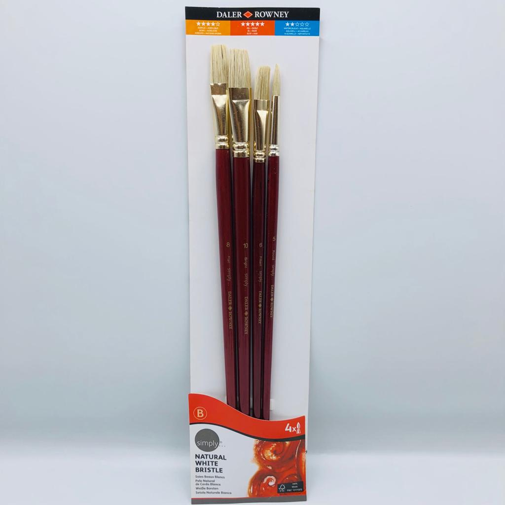 [5011386081120] Daler Rowney Oil Brushes 4