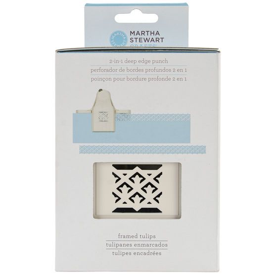 [015586976816] Martha Stewart Craft Shapes (2-in-1 Deep Edge Punch)