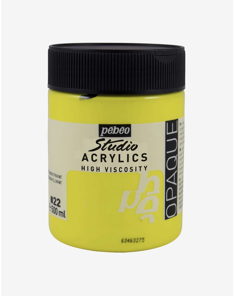 Pebeo Acrylic Stu HV 500ml OP