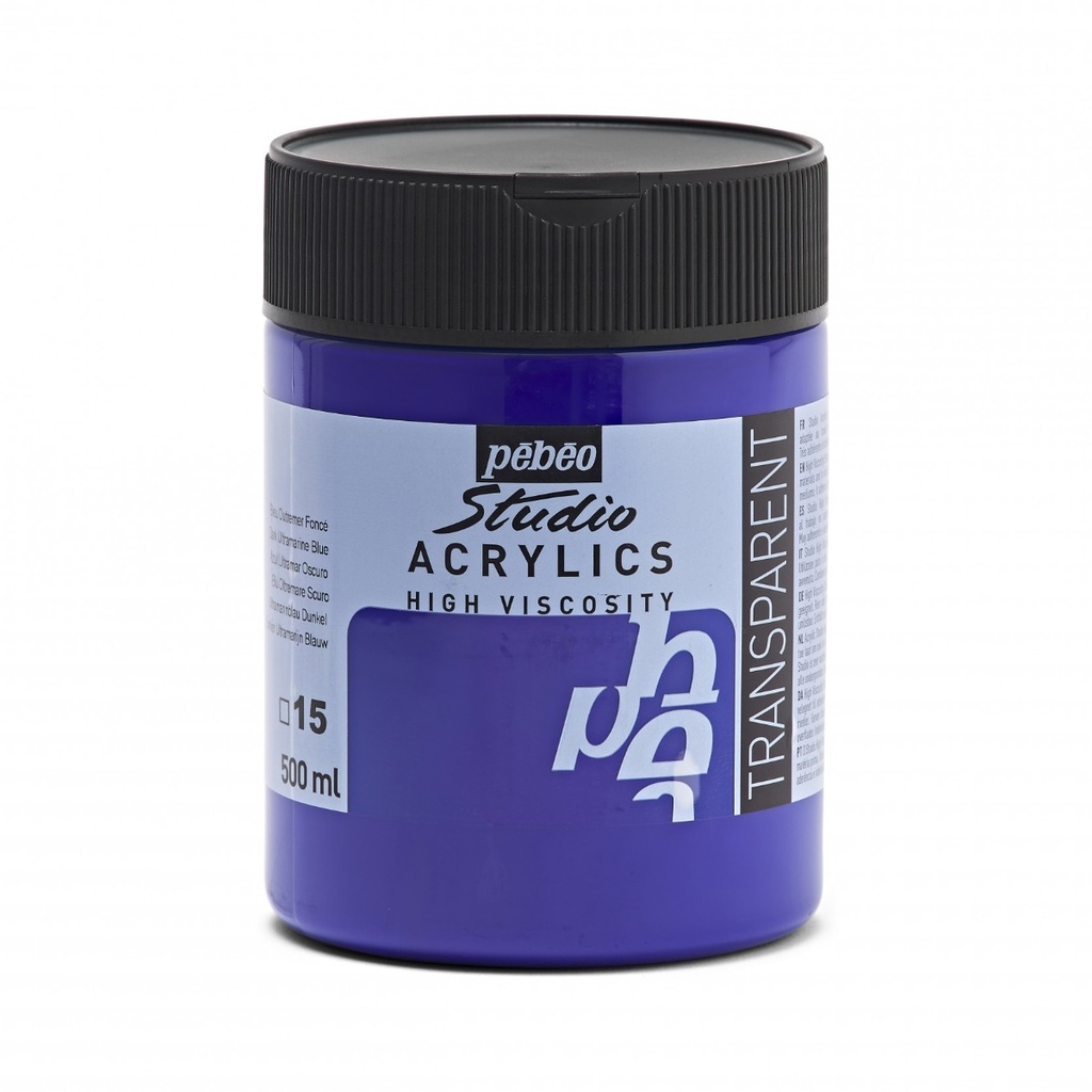 Pebeo Acrylic Stu HV 500ml OP