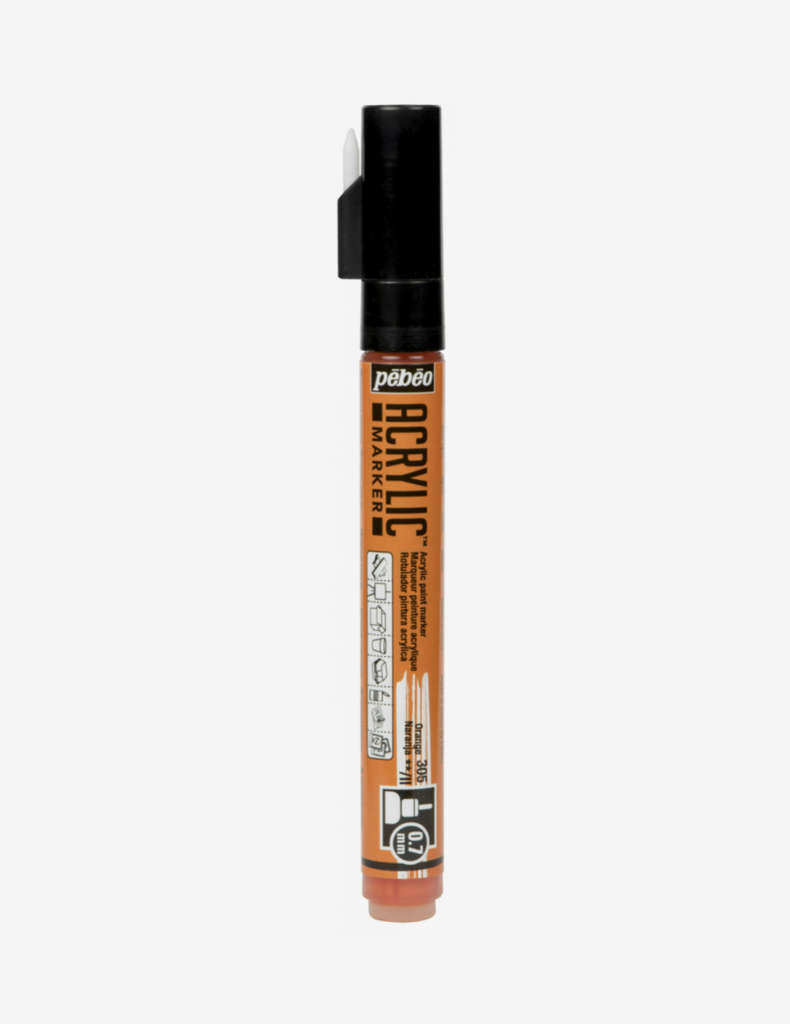 [3167862056358] Pebeo Acrylic Markers 0.7 mm (قراي)