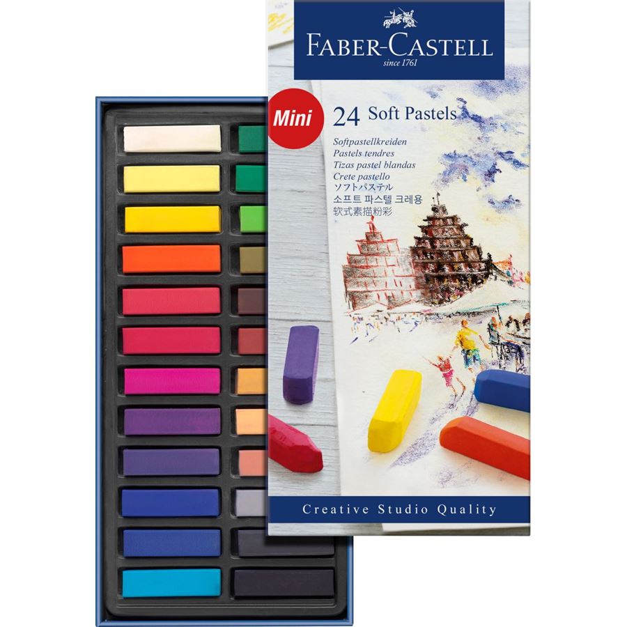 Faber Castell Soft Pastels Mini 24