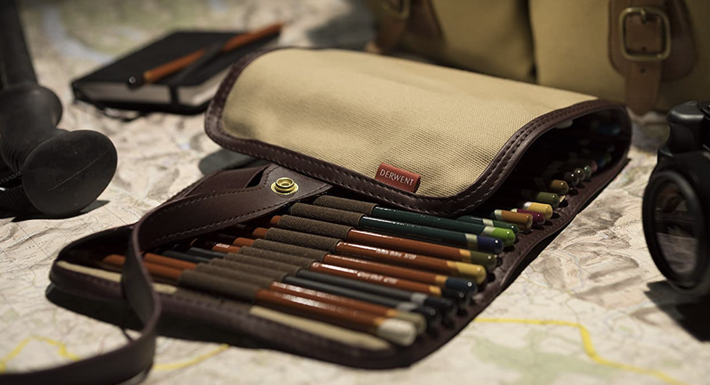 DERWENT (30) Canvas Pencil Case