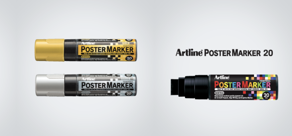 Artline 20mm أقلام بوستر