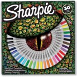 Sharpie Permanent Markers Set 30 Colors