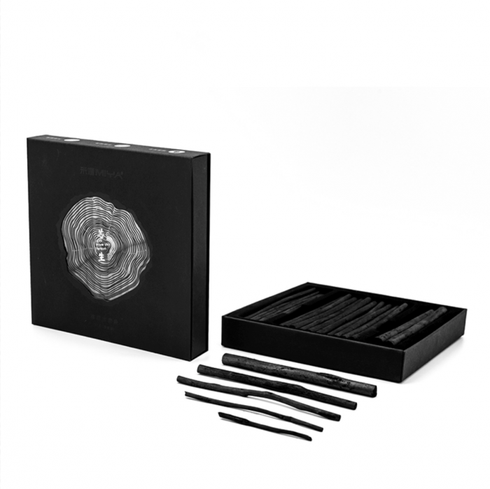 30Pcs 2-9mm هيمي أصابع فحم