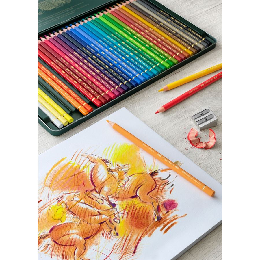 [4005401100126] Faber Castell Polychromos Colour Pencils (12)