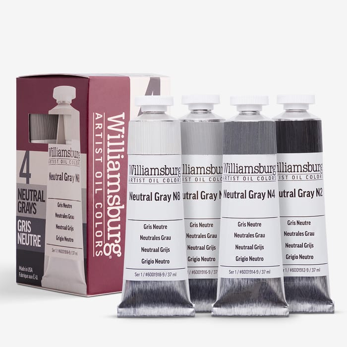 Williamsburg Neutral Gray Set 4*36ml