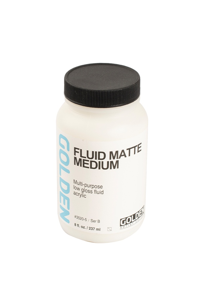 Golden Fluid Matte Medium 237ml