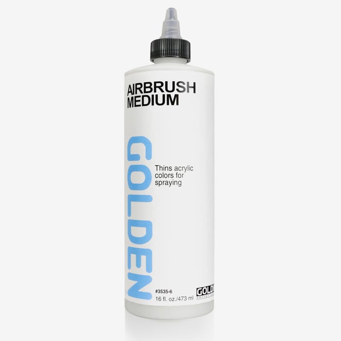 Golden Airbrush Medium 473ml