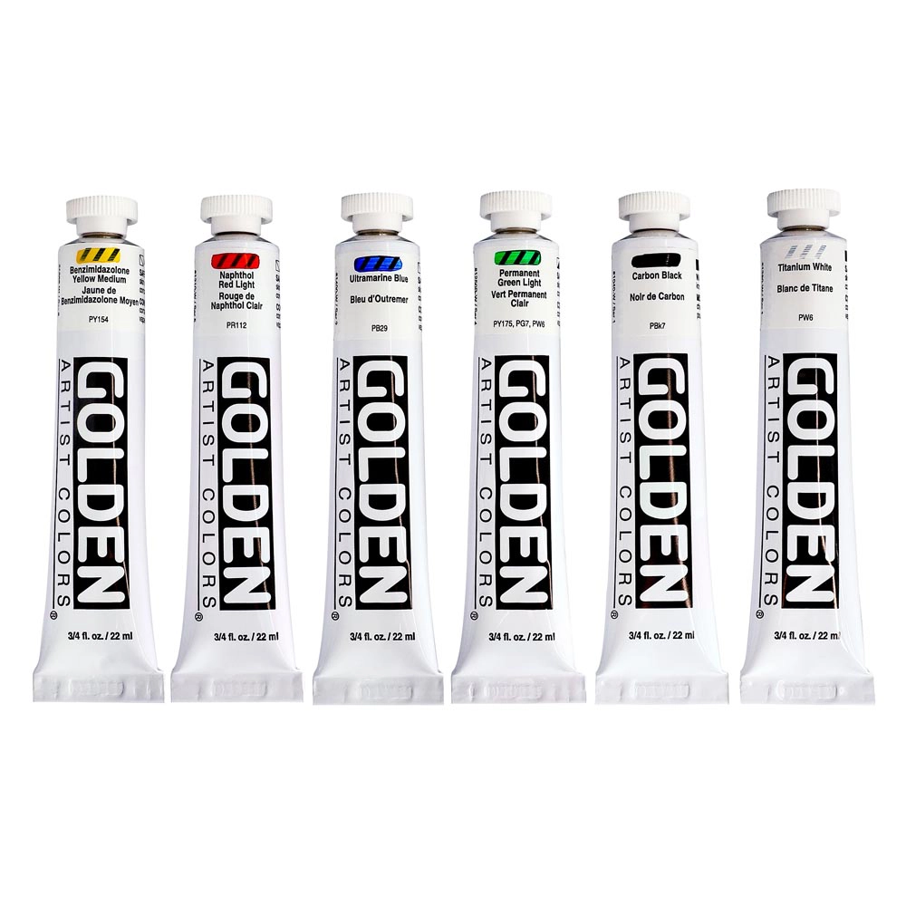 Golden Colors Heavy Body intro 6pc 22ml