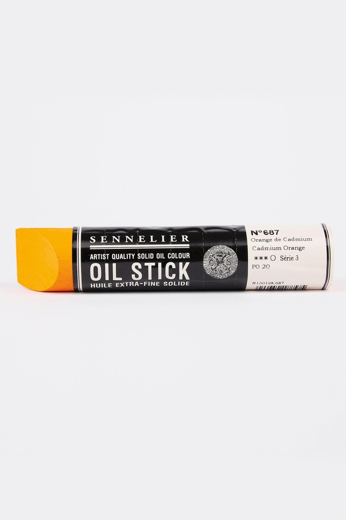 [3046450188575] Sennelier Oil Stick Colors 96ml (Cadmium Orange)